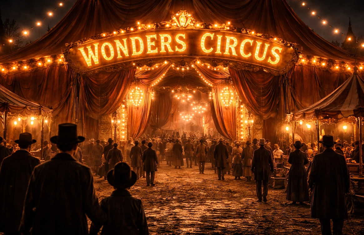 Wonder Circus AI Short Movie creation Wonder Circus AI Short Movie creation